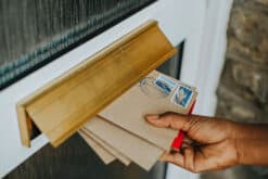 Mail forwarding from UK office address